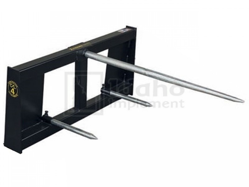 Bale Spear, Skid Steer Quick Attach